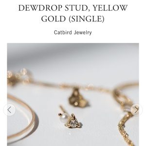 Catbird Dewdrop earring